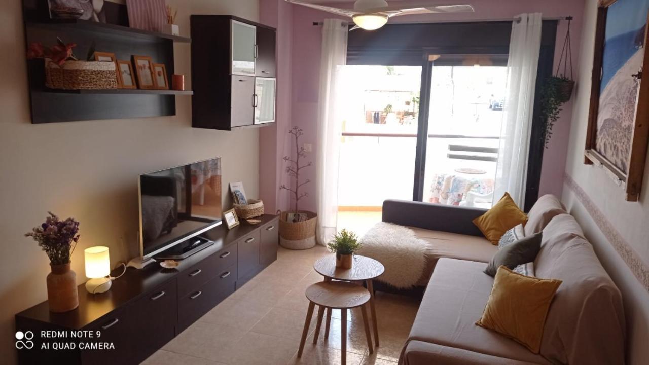 La Pita- Terraza Con Vistas Al Mar & Parking, A 1 Min De La Playa Apartman Carboneras Kültér fotó