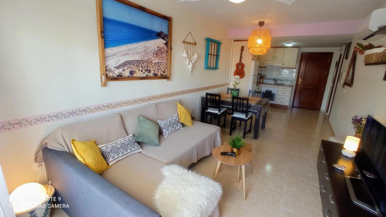 La Pita- Terraza Con Vistas Al Mar & Parking, A 1 Min De La Playa Apartman Carboneras Kültér fotó