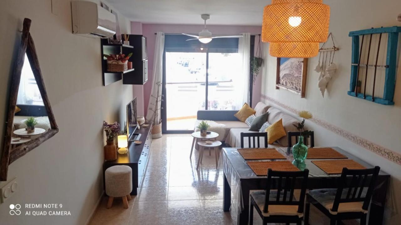 La Pita- Terraza Con Vistas Al Mar & Parking, A 1 Min De La Playa Apartman Carboneras Kültér fotó