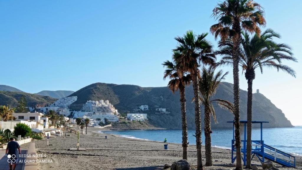 La Pita- Terraza Con Vistas Al Mar & Parking, A 1 Min De La Playa Apartman Carboneras Kültér fotó